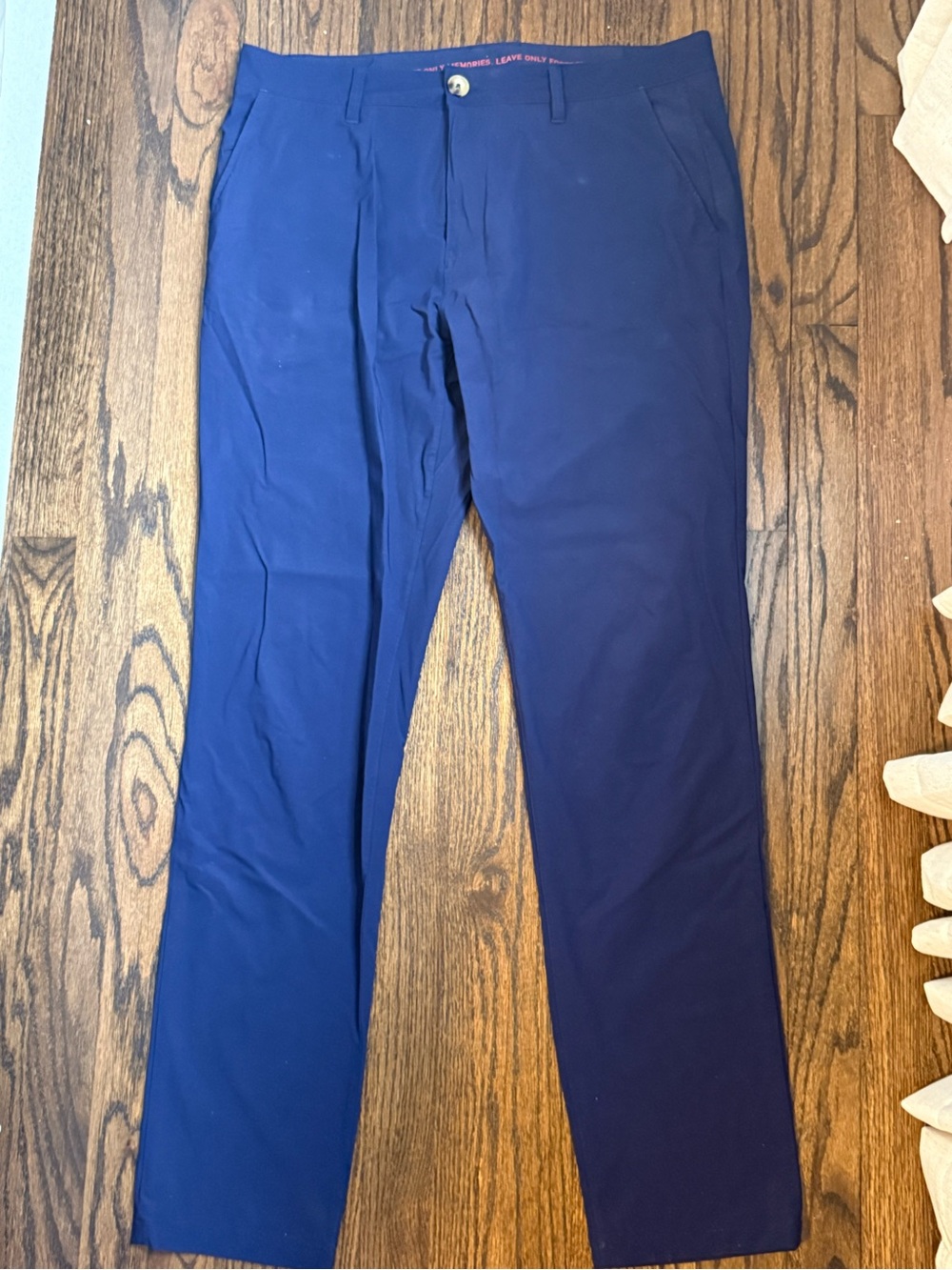 RHONE Men's Dress Pants in Deep Blue